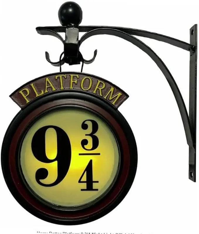 Vintage Hanging 9 3/4 Night Light Movies Metal Wall Hanging Platform Night Light 9 3/4 Sign Lights Lampada A Led Decorazione Della Casa