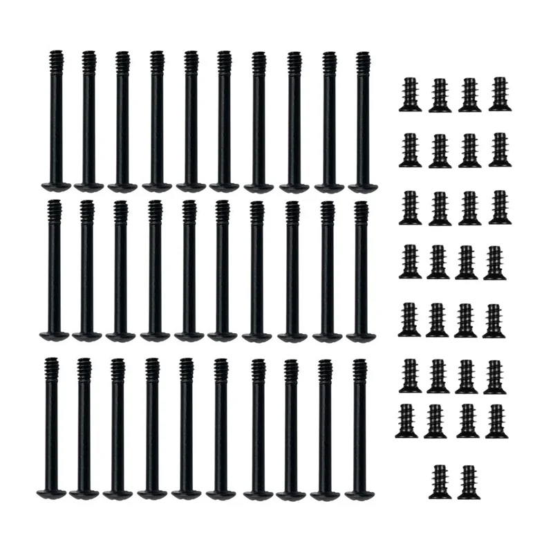 

60Pcs Computer Case Cooling Fan Screws Computer Fan Mount Long Short Screws Fan Radiator Accessories