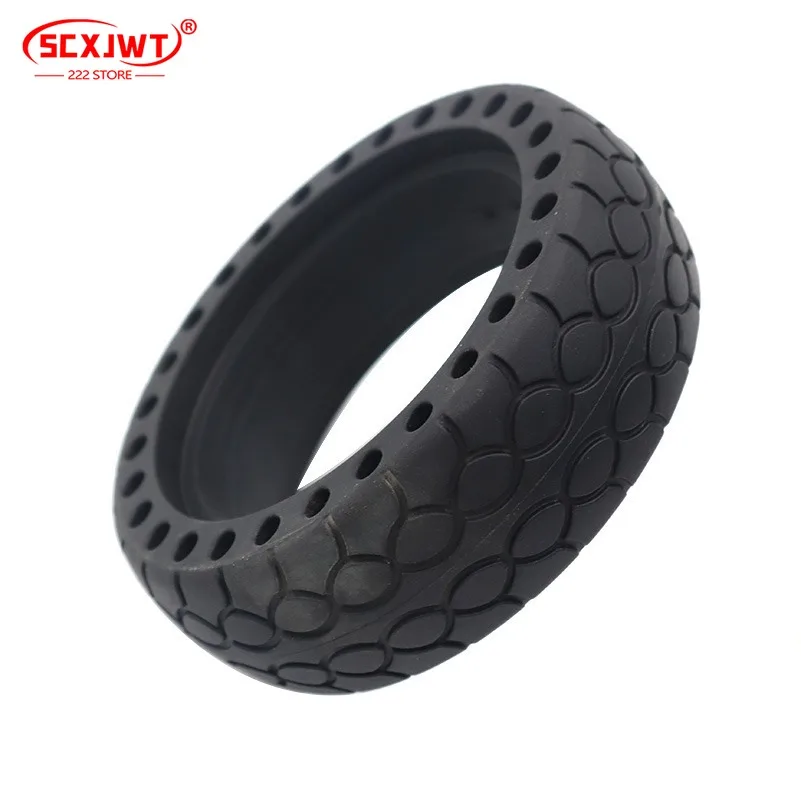 Suitable for high-quality thickened 6-inch 5.5X1.6 honeycomb rubber solid tires for electric scooter accessories - Image 6