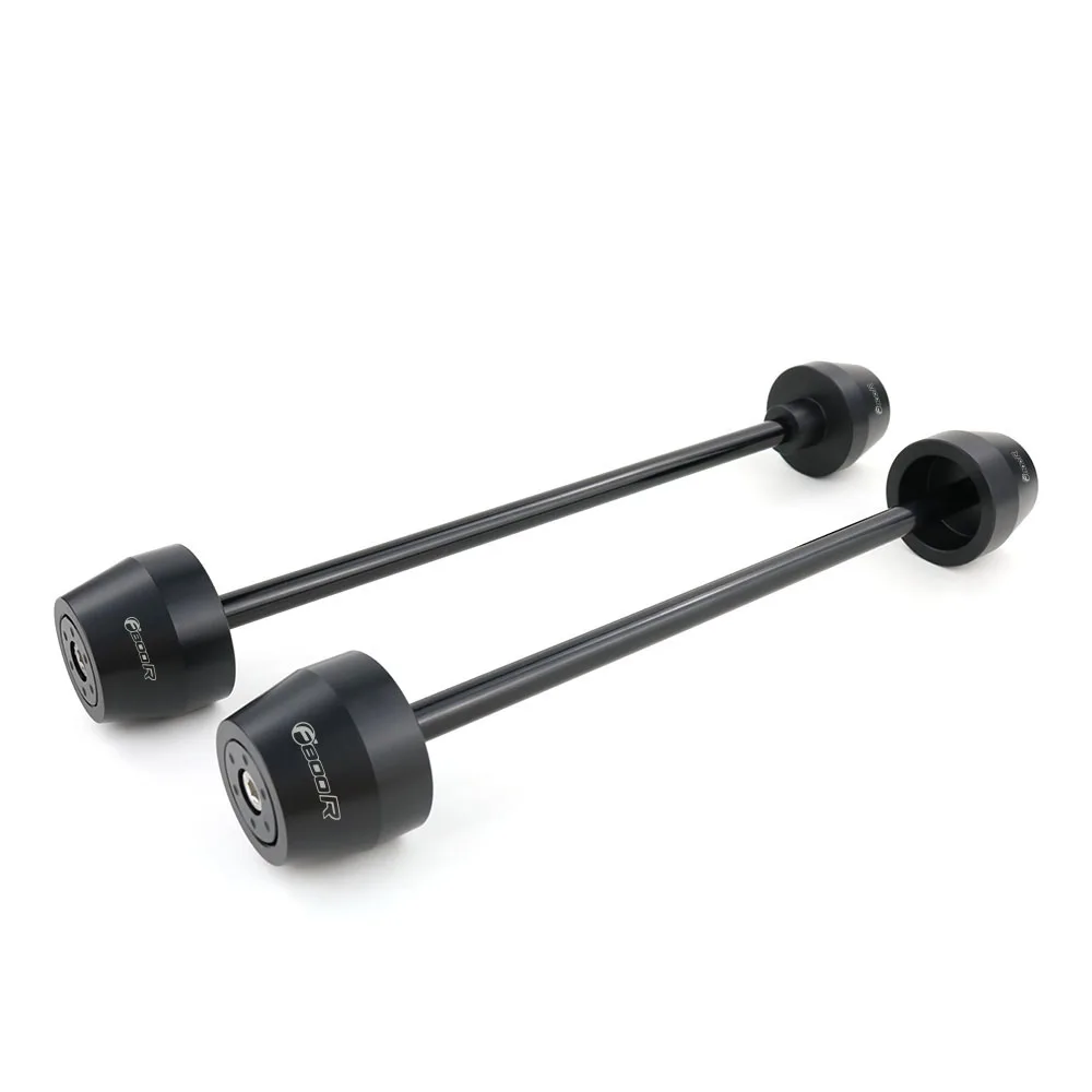 Motorcycle Front & Rear Axle Fork Crash Sliders Wheel Protector For B&M&W F900R F900XR F850R 2020 (Color : Gold - View #5