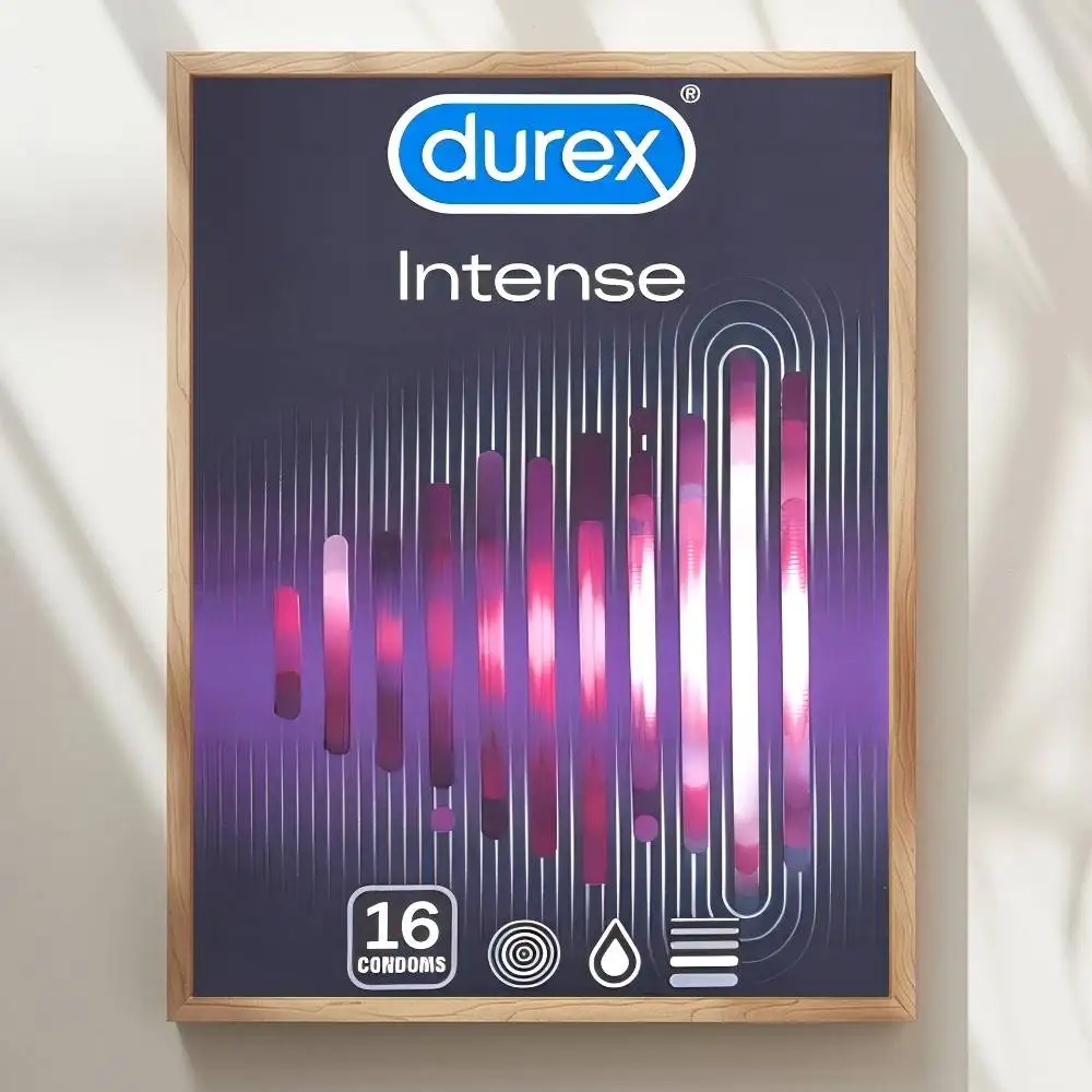 Sexy Condom Brand D-Durex Poster Print For Bedroom Living Room Home Decor Painting Wall Art HD Picture Mural