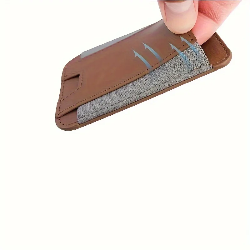 Men's Magnetic Wallet - Premium PU Leather Card Holder with AirTag Slot