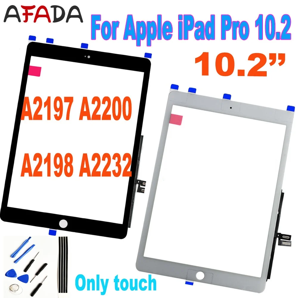 10.2 "2019 Per Apple Ipad Pro 10.2 Touch Screen Digitizer Sensor Per Apple Ipad 7 7 A Generazione A2197 A2200 A2198 A2232 Touch