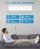 12000BTU Smart Air Conditioner System 19 SEER2 Split Inverter AC W/ Pre-Charged Heat Pump Installation Kit WiFi Remote Control 3