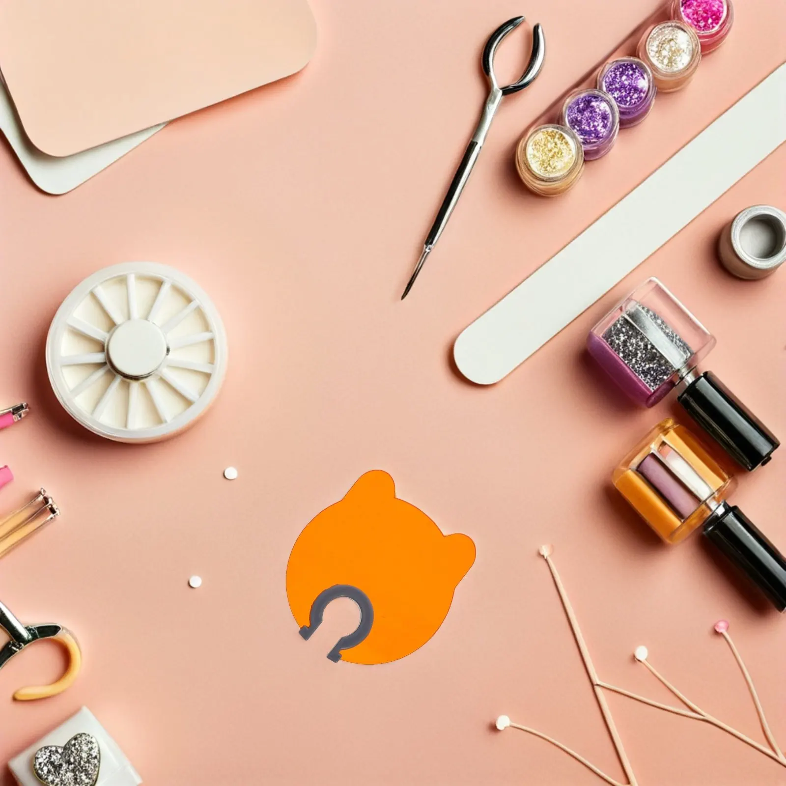 2개 UV 네일 램프 쉴드 블루라이트 차단 눈 보호 커버 (젤 폴리쉬 경화용, 모든 데스크 네일 램프 호환)