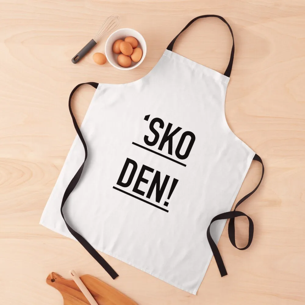 

‘SKO DEN! Apron Waterproof women Restaurant Kitchen Equipment Kitchen For Women Useful Things For Kitchen Apron