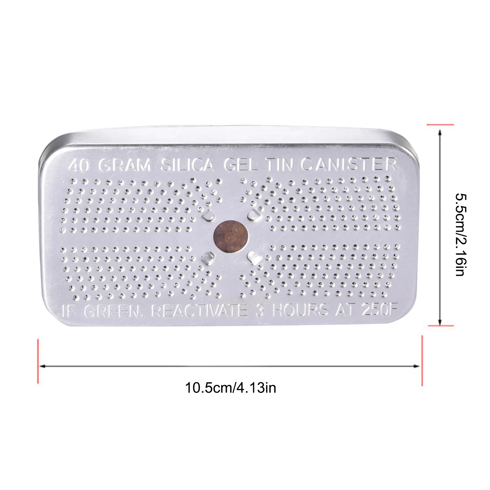 Silica Gel Dehumidification Box Car Aluminum Box Desiccant Tank Reusable Moisture-proof Dehumidifier Desiccant Silica Gel Beads
