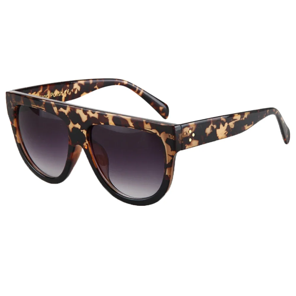 

FOENIXSONG Fashion Sunglasses for Women 80s Vintage Sun Glasses Flat Top Woman's Eyewear UV400 Eyeglasses