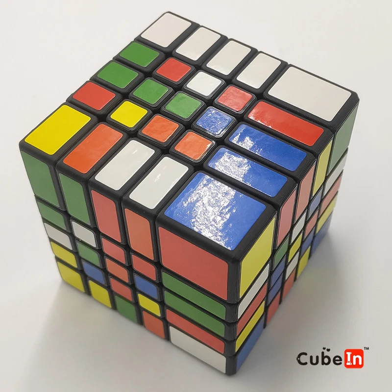 3D Printed 5x5 Mirror Cube Puzzle Cube Educational Gift Idea X'mas