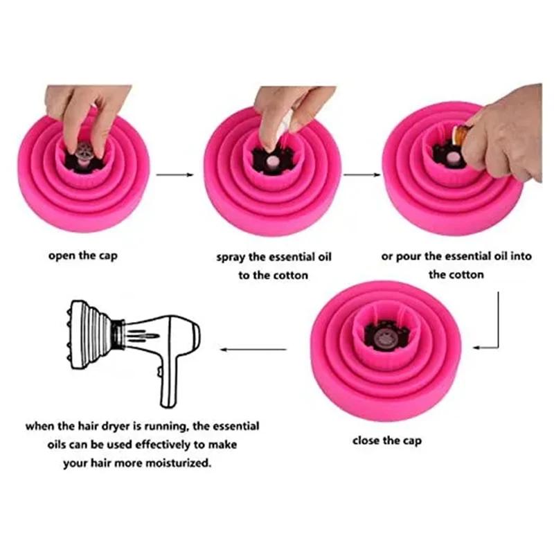 Difusor Universal para rizos de pelo, herramienta de estilismo