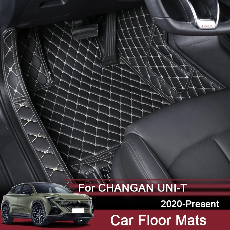 

Car 3D Full Surround Custom Foot Mat For CHANGAN UNI-T 2020-Present LHD Leather Floor Protect Waterproof Pad Auto Accessories