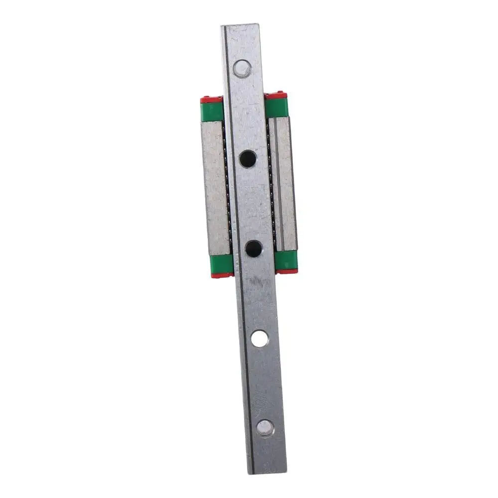 1 Set Durable Bearing Steel MGN9H 100mm Square Linear Sliding Guideway Beare Linear Guide Carriage Precision Measuring Equipment