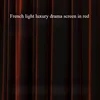 High End French Drama Screen Red Window Curtains Light Luxury Velvet 2024 Popular Curtains for Bedroom Decoration Warm Curtains 1
