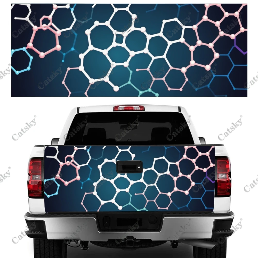 

Несимметричная Шестигранная обмотка для задней двери грузовика, профессиональный класс, универсальный материал, подходит для полноразмерных грузовиков, погодостойкий