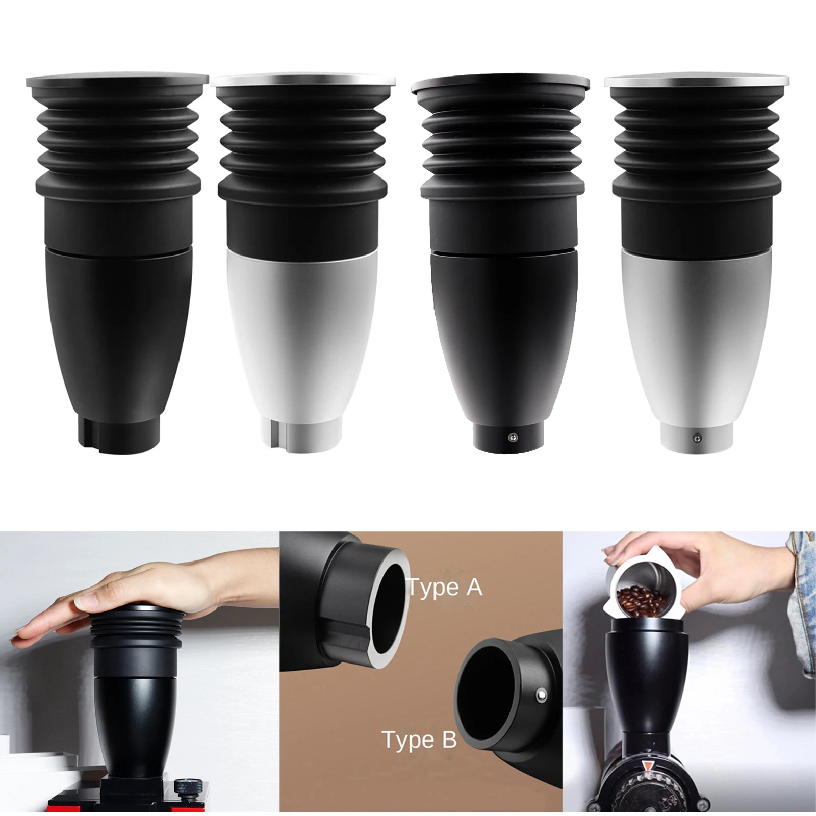 Coffee Grinder Accessories hoppers Blowing Bean Bin for Supplies different grind machine |