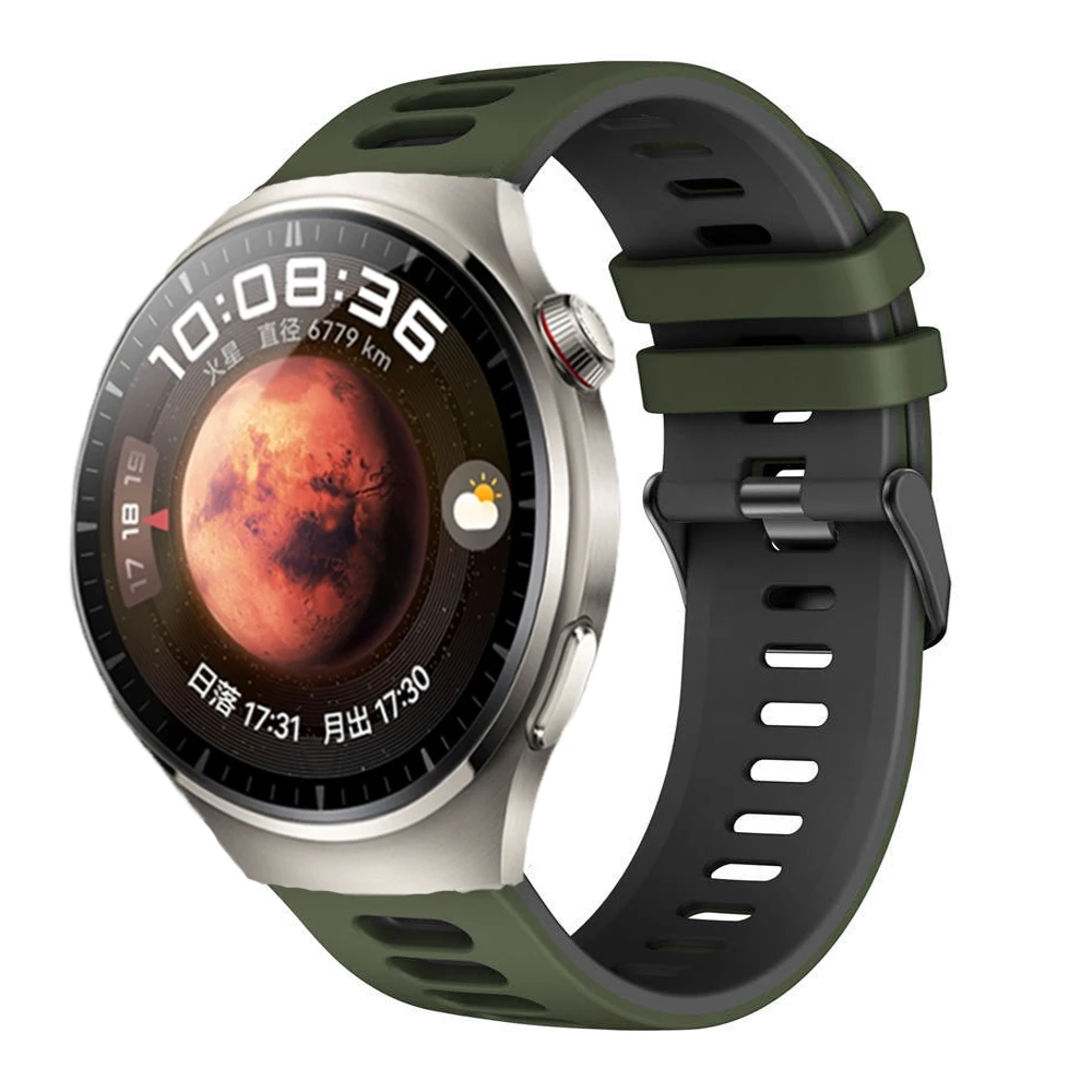 22mm Silicone Smartwatch Strap Bracelet Accessories