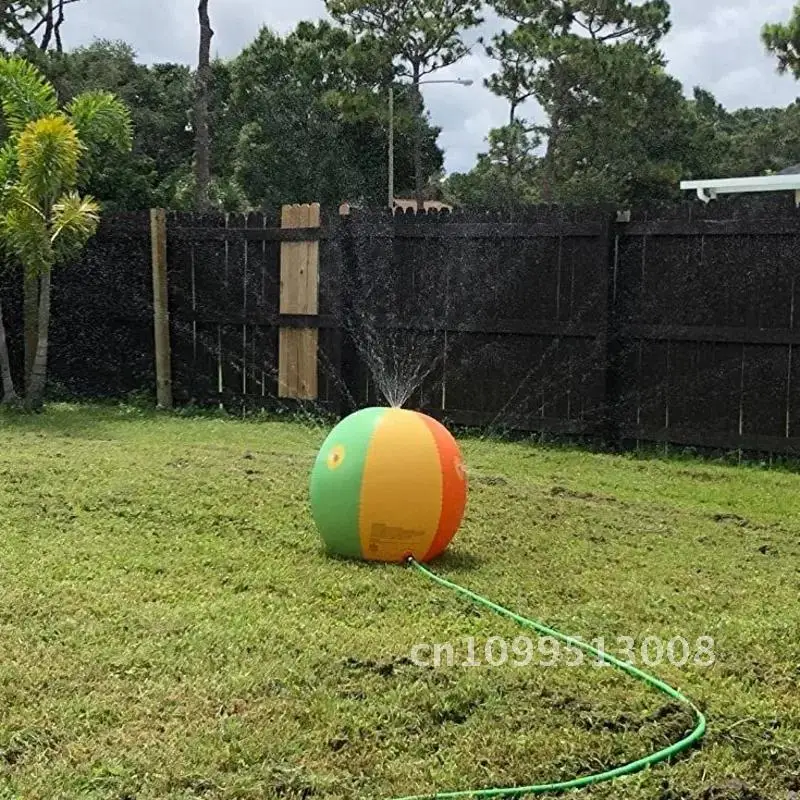 Funny Spray Inflatable Water Ball Kids Water Sprinkler Ball Summer Outdoor Playing Lawn Pool Beach Swimming Toys The Balls