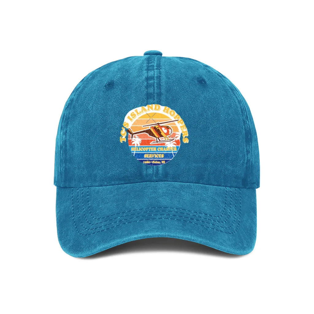 

TC's Island Hoppers Magnum PI Worn Cool Baseball Cap Men Cowboy Hats Women Visor Caps
