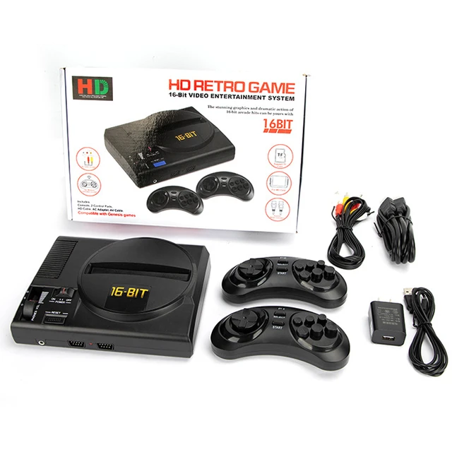  Royal Retro Metal Hyperdrive Version 4.2 For Sega Mega Drive /  Genesis 16 Bit For PAL And NTSC Console (Black) : Video Games