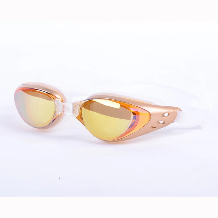 High Quality Swimming Goggles Electroplating Goggles Anti-fog Waterproof Anti-UV Diving Goggles Young Adult Wholesale 3