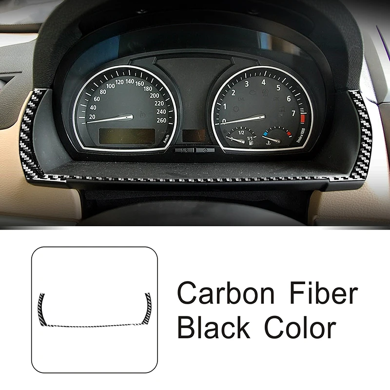 Für BMW X3 E83 2006-2009 ABS Carbon Faser Farbe Auto Styling Lenkrad Trim  Abdeckung Aufkleber Dekoration Innen zubehör - AliExpress