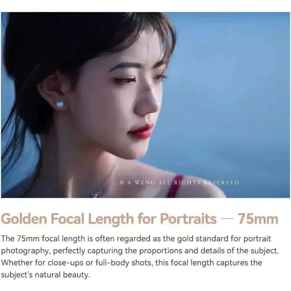 TTArtisan 75mm F2 Auto Focus full frame lens E Z mount for Sony A7M4 a6000 zve10 a6700 FX30 Nikon zfc Z9 Z50 mirrorless camera 2