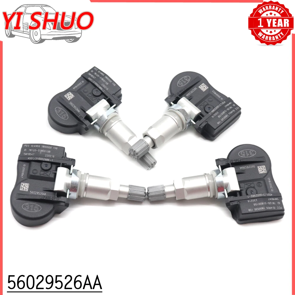 

Автомобильный датчик TPMS, датчик освещенности шин 56029526AA для Dodge Grand Caravan Hyundai Elantra 315 МГц 2006-2012