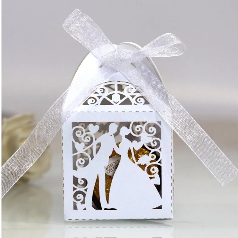 

Wedding For Guests Decoration Bag Containing Favors Packing Box Dragee Candy Boxes Sweets Gift Party Chocolate Souvenirs Gifts