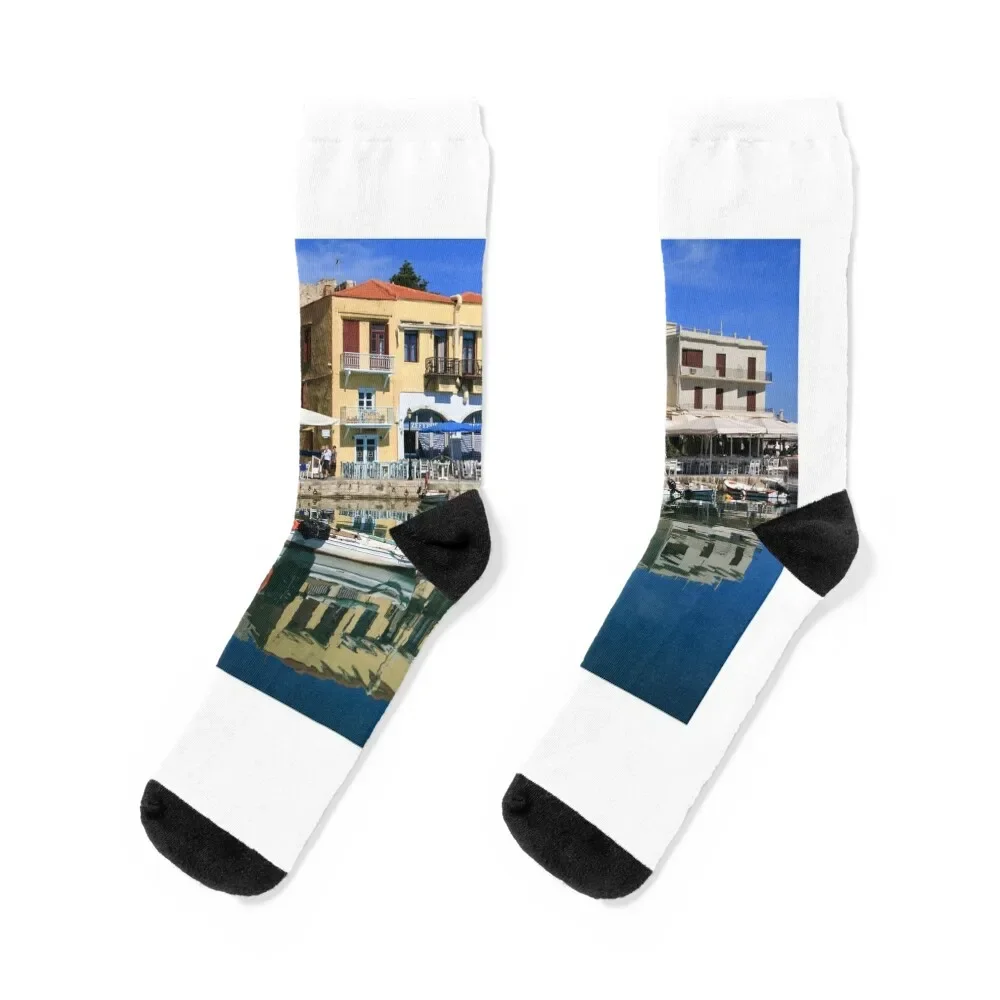 

Rethymnon in Crete Socks Argentina cartoon Boy Socks Women's