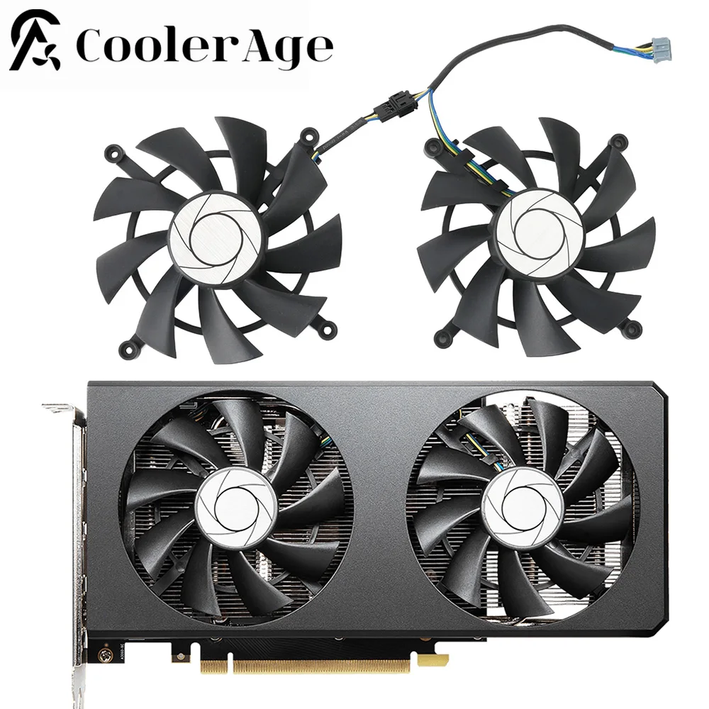 Sostituzione Della Ventola Di Raffreddamento Della Scheda Video Ha9015H12Sc-Z 85Mm Rtx3060 Ti Rtx3070 Per Schede Grafiche Msi Geforce Rtx 3070 3060Ti 