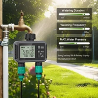 Écran LCD intelligent indépendant à double Zone, minuterie d'arrosage de jardin, Kit de pulvérisation d'atomisation, système de refroidissement par brume, contrôleur d'irrigation 3