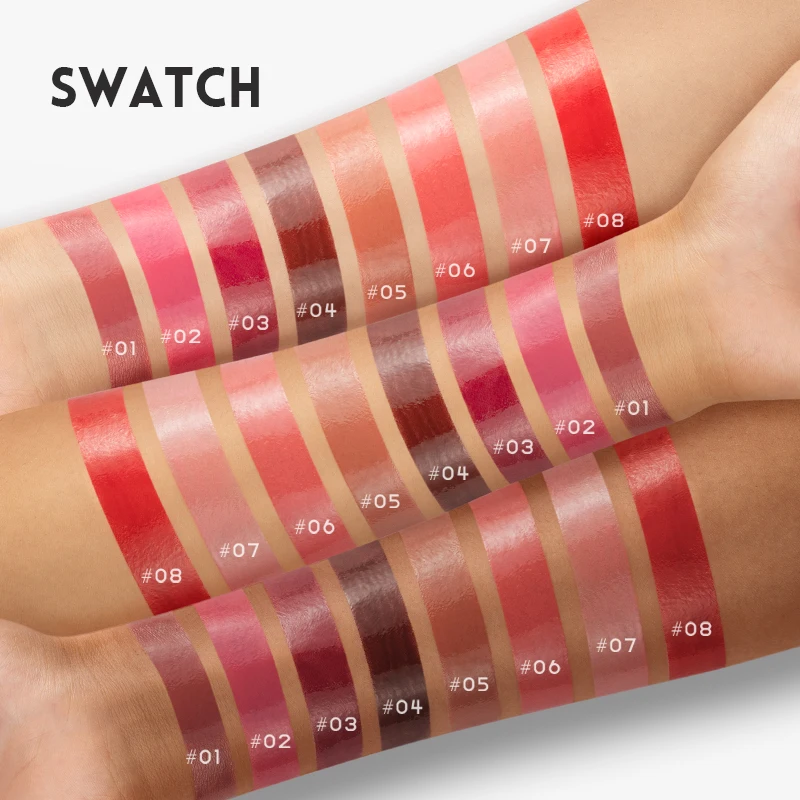Watery Mirror Lipstick White Not Easy to Stain Cup Water Light Moisturizing Lip Glaze Lip Gloss