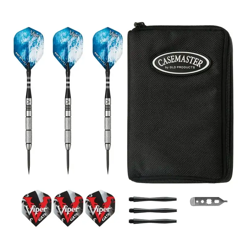 

Cold Steel 80% Tungsten 21 Gram Steel Tip Darts & Casemaster Select Case