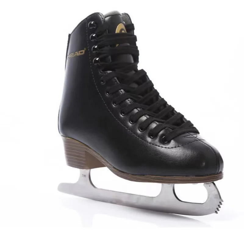 Figure Ice Skates Shoes Professional Adults Genuine Leather Real Ice