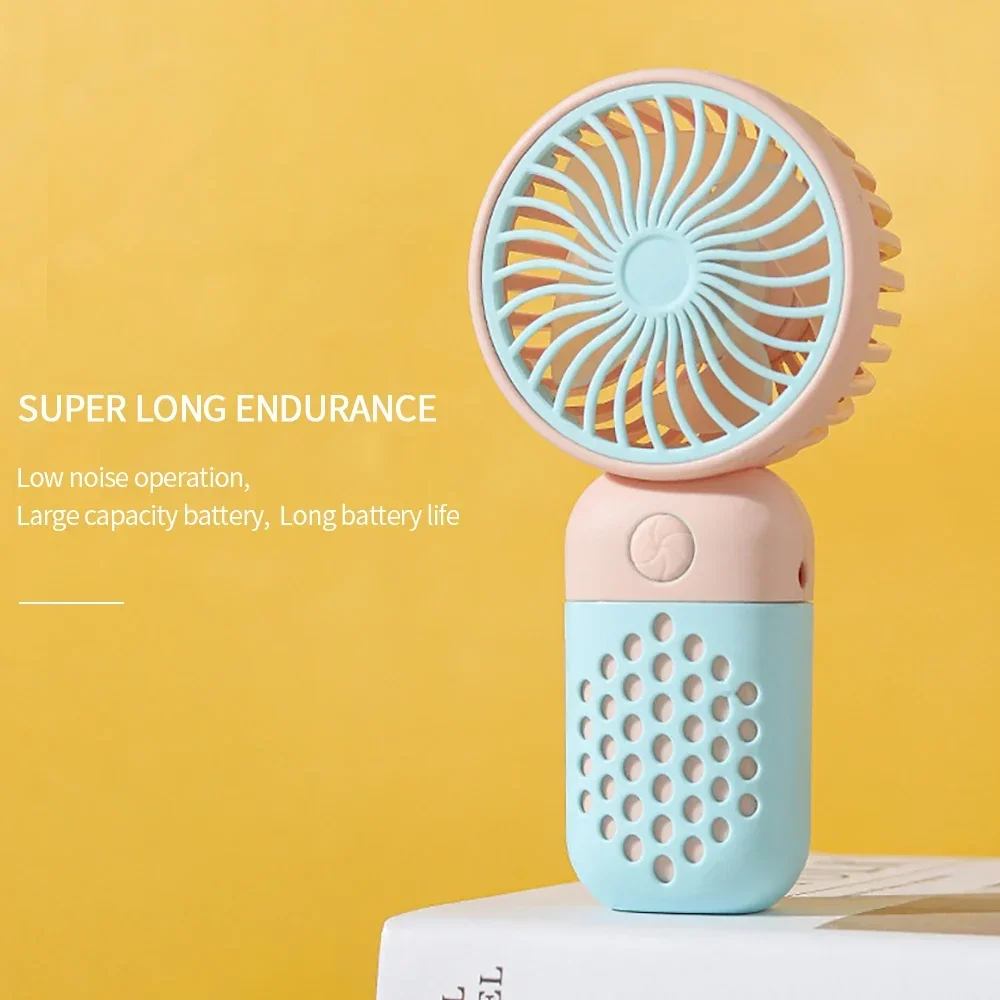 Portable Mini USB Fan with ABS Material for Outdoor Use