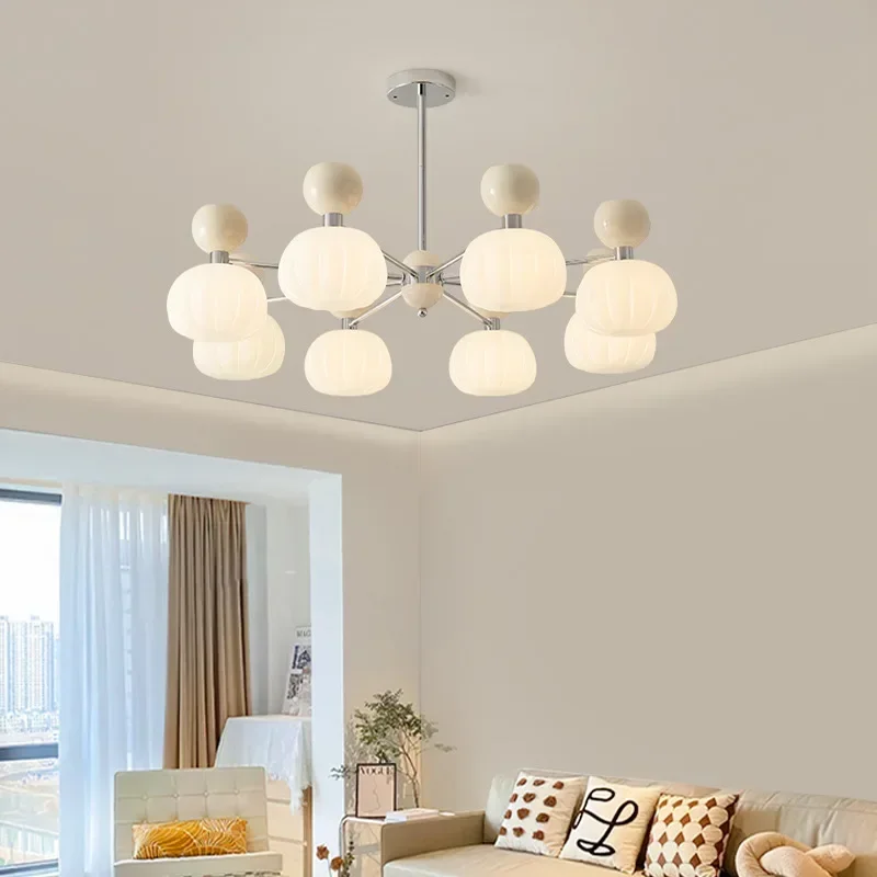 Modern Pumpkin Chandelier 1