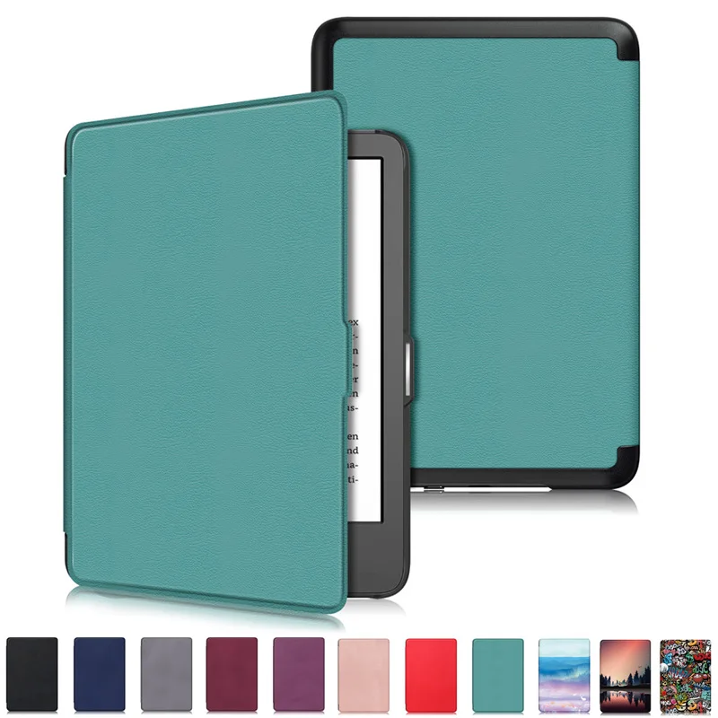 Etui Per Kindle 2022 Custodia 11Th Gen Pu Leather Hard Ereader Cover Per Funda Kindle 11Th Generation 2022 Custodia Sleep Cover 6 Pollici