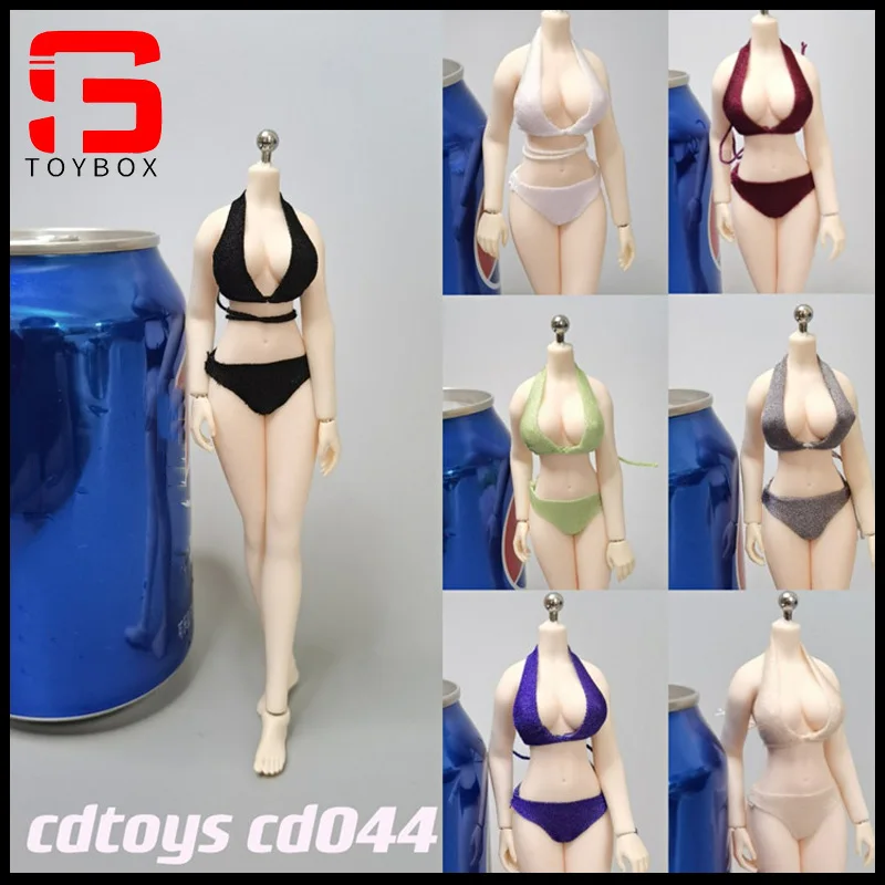 

Cdtoys cd044, масштаб 1/12, женское бикини, бюстгальтер, модель одежды, подходит для 6-дюймовых солдат, экшн-фигурки, куклы