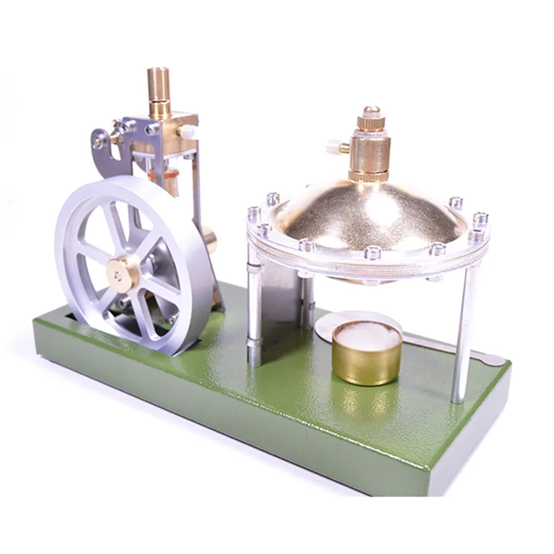 

Creative Boiler Steam Engine Model Power Steam Engine Metal Transparent Cylinder Engine Model Physics Experiment Toy