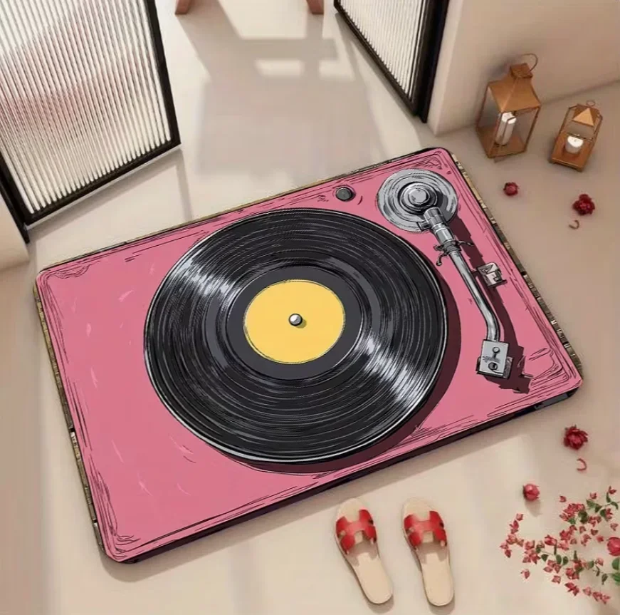 VIKAMA Cartoon-Teppich, rutschfeste Bodenmatte, Küche, Schlafzimmer, Badezimmer, Teppich, Wohnzimmer, Eingang, Fußmatte, Heimdekoration – Detail 7