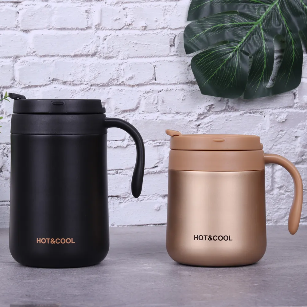 500-Ml Portable Office Insulated Mugs Stainless Steel Thermos Cup Cold And Hot Hot Sale Cute Water Cup With Handle 16 500-Ml Portable Office Insulated Mugs Stainless Steel Thermos Cup Cold And Hot Hot Sale Cute Water Cup With Handle