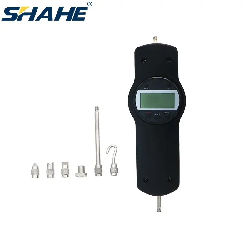 SHAHE Digital Force Gauge Portable Push Pull Force Gauge Dynamometer Force Measuring Instruments SDF