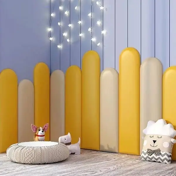 Bed Headboards Kids Room Anti-collision Wall Panels Home Decor Cabecero Cama 135 150 180cm Bed Head Stickers Tete De Lit