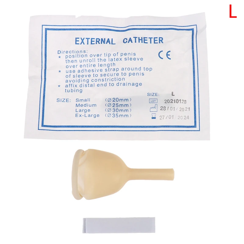Male external catheter medical sterilized latex catheter urine collector elderly male urine catheter
