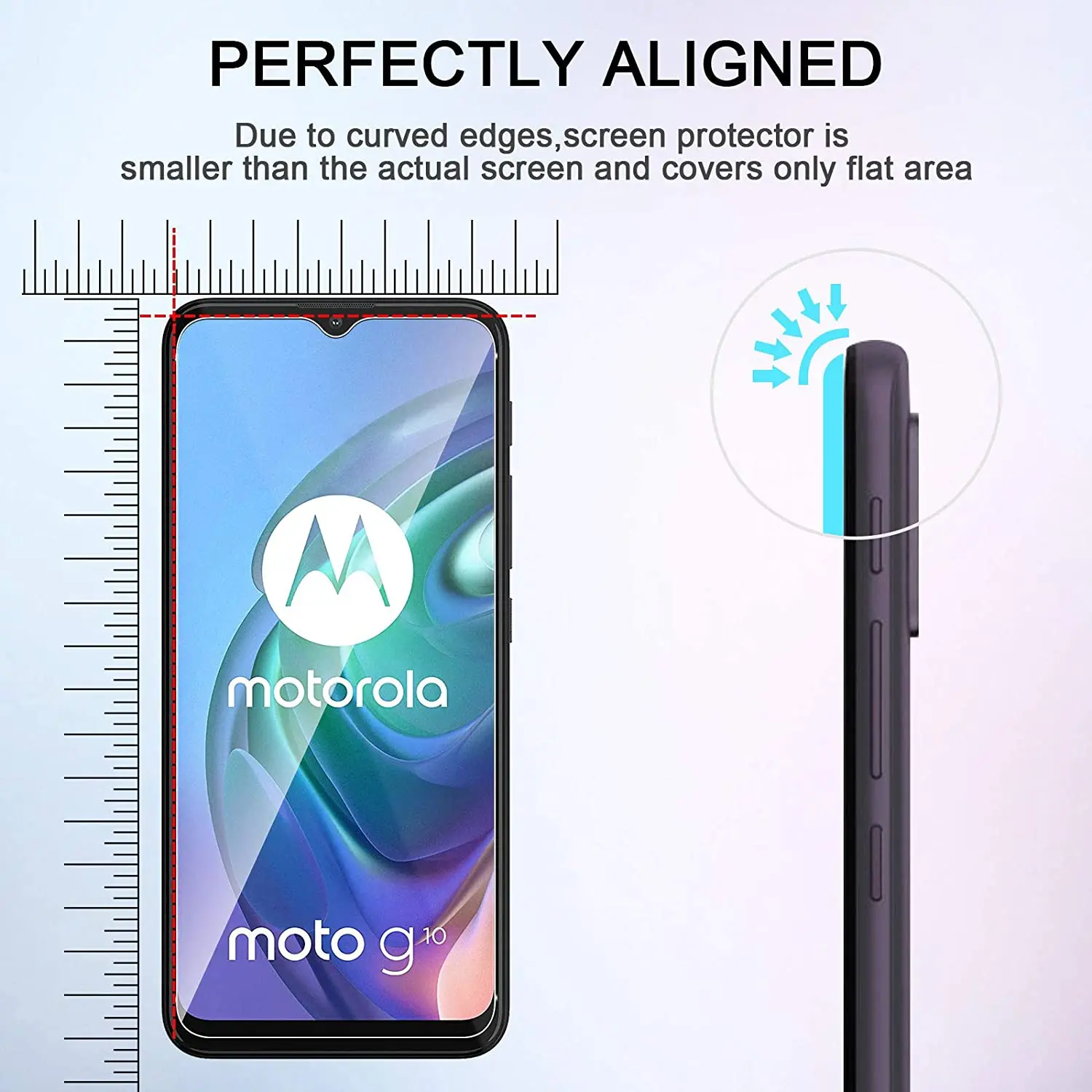 Premium Tempered Glass Screen Protector Film (5-Pack)
