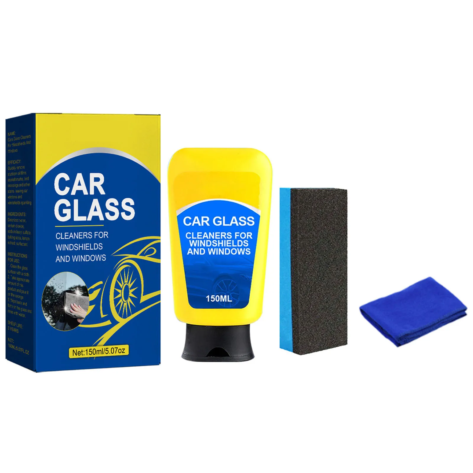 

Очистители автомобильных стекол для ветровых стекол, безопасные ингредиенты, Быстродействующее очищающее средство для автомобилей, автомобилей