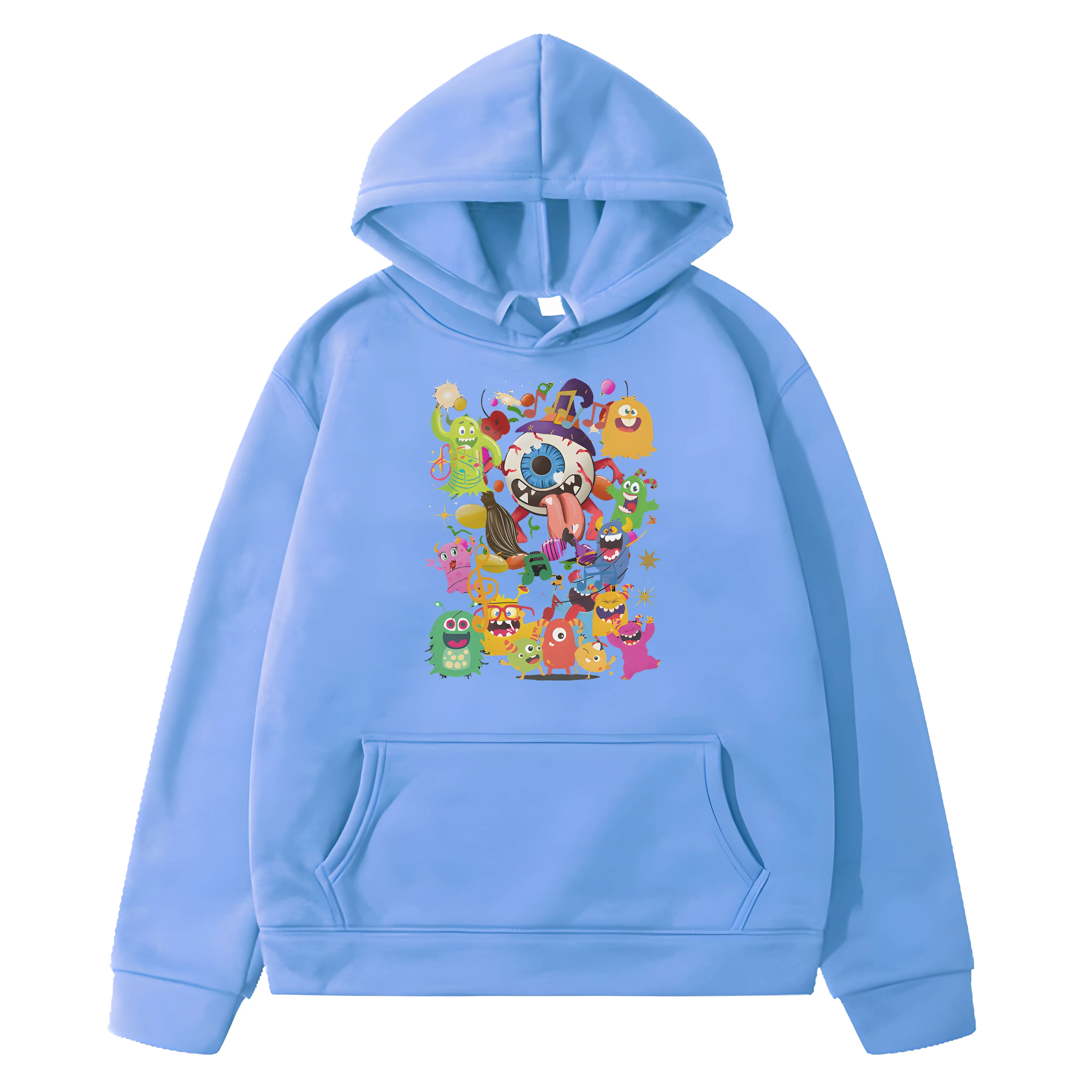 

My Singing Monsters kids Hoodies Long-sleeved sports hoodie Fleece hoodie girls Spring Autumn Pullover Sweatshirts boys clothes