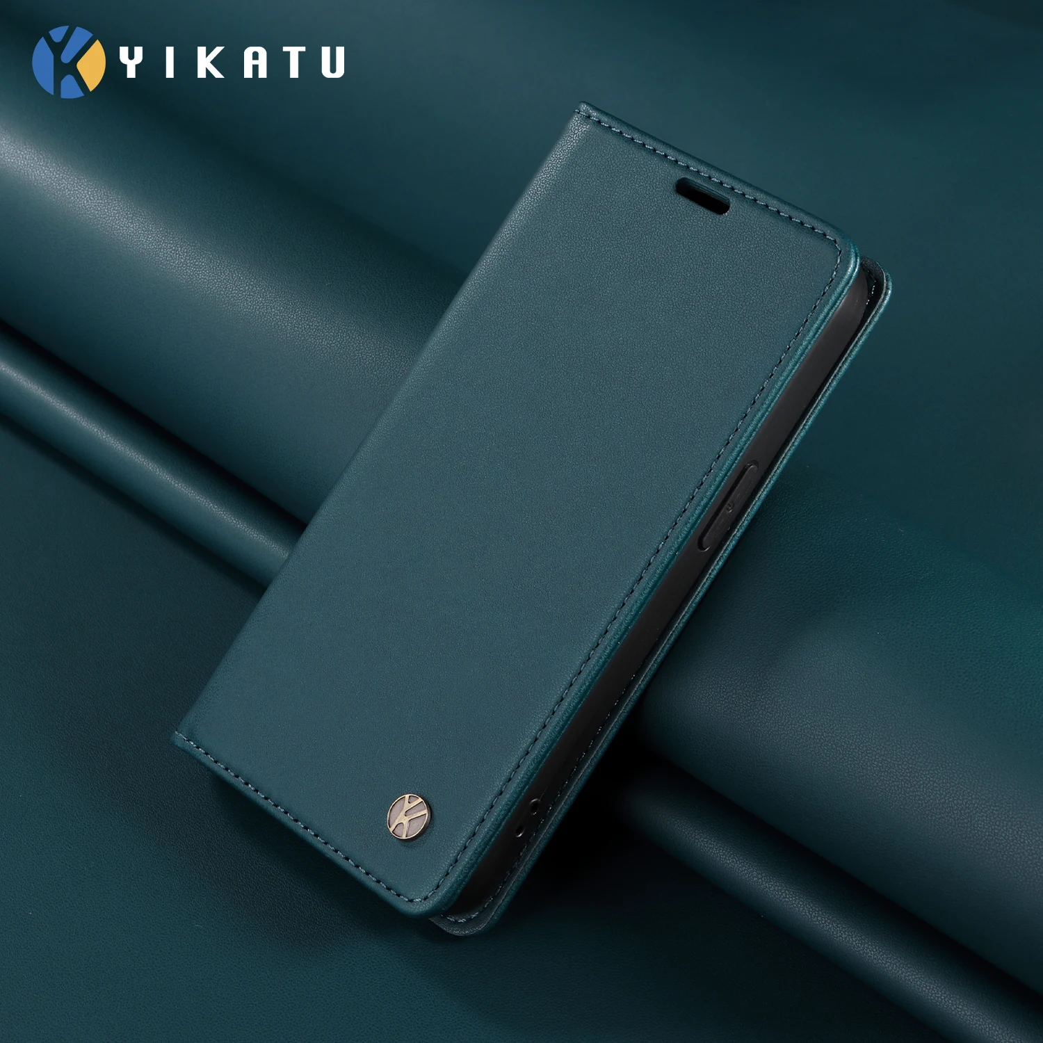 Magnetic Leather Wallet Flip Case | Ultra Slim Design | Premium Bumper Cover