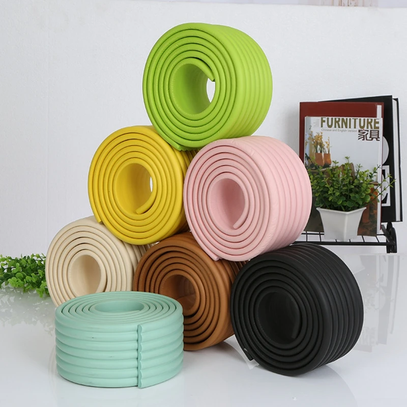 Baby Safety Protection Strip Table Edge Protection Strip Corner Furniture Corner Child Safety Foam 2M silicone table corner protector table corner protector table edge protector furniture anti collision strip