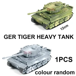 4D Building Block WWII German Tank Military Assembly Set - 1:72 Simulation Model Toy Gift (TIGER HEAVY)